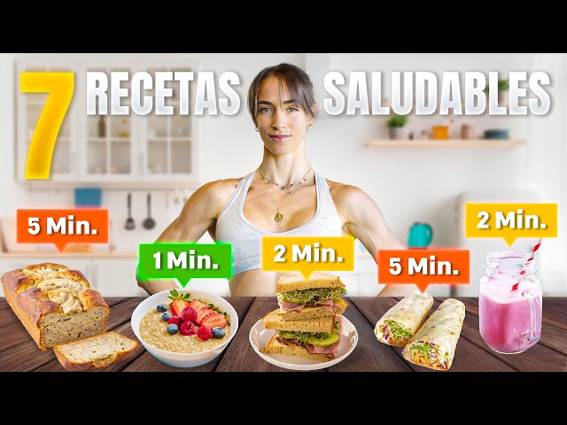 7 Healthy Breakfasts in Less than 5 Minutes ⏳🔥Quick and Delicious Recipes