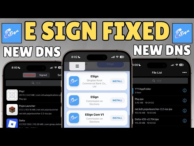 New ESign iOS Guide | Install Unlimited IPA Files On iPhone & iPad Without Getting Revoked