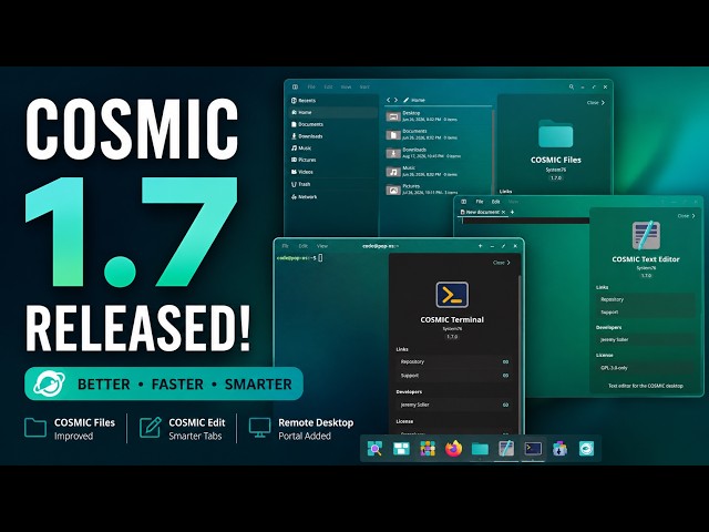 COSMIC 1.7 Released!
