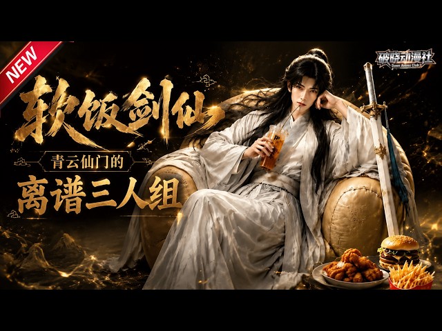 MULTISUB📢新番上线《软饭剑仙青云仙门的离谱三人组》#最新漫剧 #漫剧合集 #一口气看完 #动漫 #anime #AI漫剧 #破晓动漫社