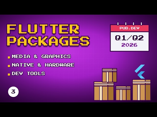Top Flutter Packages 2026 - Q1/Q2