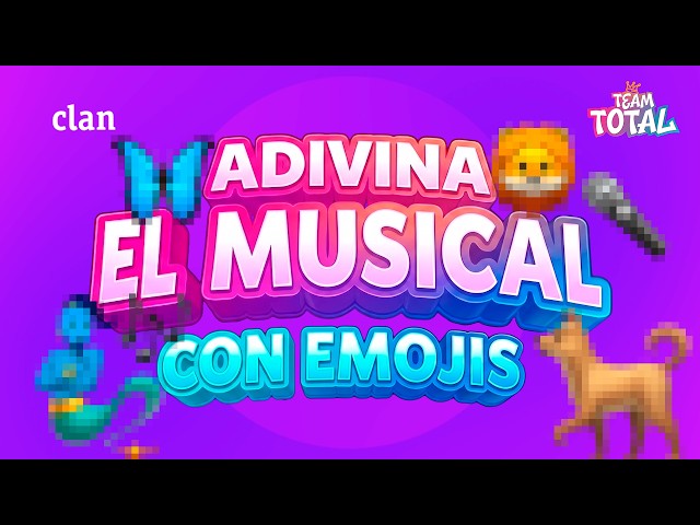 🧠 GUESS THE MUSICAL with EMOJIS 😱 | Can you get them all right? || Team Total | Clan TVE