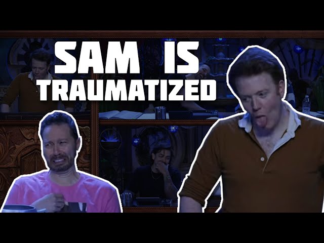Sam Riegel Was NOT Ready for Brennan to Lick Him | C4E11