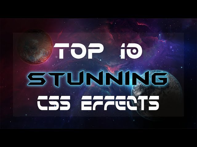 Top 10 cool css animation | cool css effects 2019 | Stunning css animations