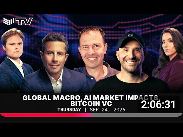 Global Macro, AI Market Impacts, Bitcoin VC w/Kosta Ouzas | BMTV Sep. 24, 2026
