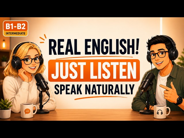 Daily Life Easy Conversations | Everyday English Speaking Practice (B1–B2)