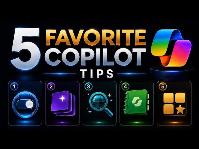 My 5 Favorite Microsoft Copilot Tips to Get More Done