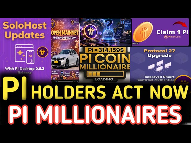 $5 Pi Coin And Millionaire Status, Pi Network SoloHost Update, Pi Network Utility Explodes; Mainnet