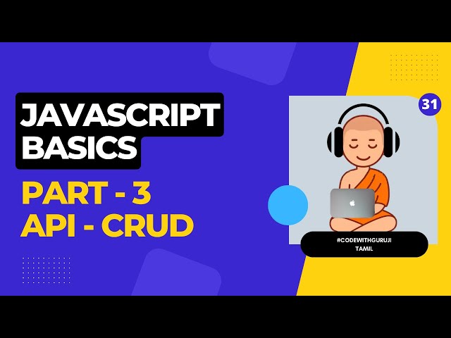 CRUD Operations in API with XMLHttpRequest #CodeWithGuruji