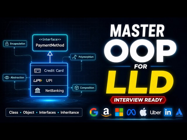 Master OOP for LLD Interviews | Complete OOP Guide Every Software Engineer Must Know | Day 2
