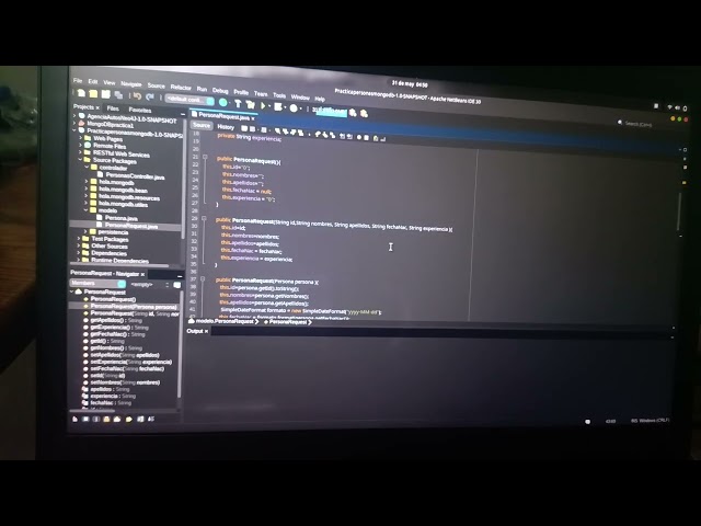 Código Explicación - Práctica personas con mongodb java