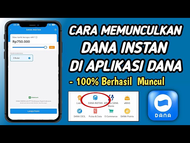How to Fix Dana Instan Not Appearing | How to Enable Dana Instan - Activate Dana Instan