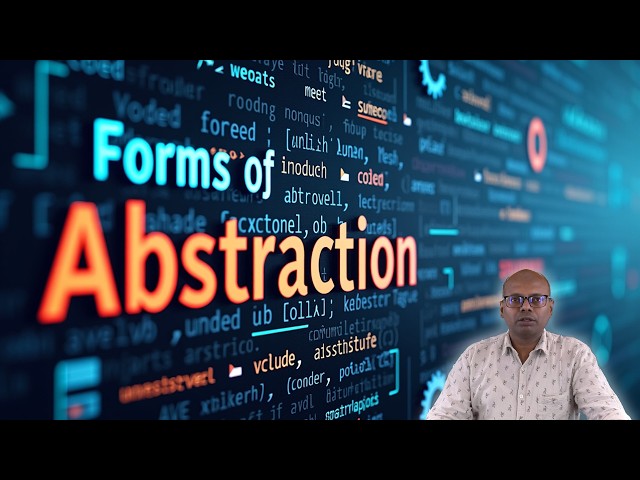 Forms of Abstraction by Mr. P. Venkata Mahesh