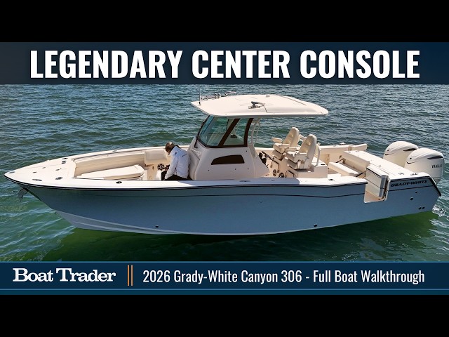2026 Grady-White Canyon 306 Boat Review - Full Walkthrough