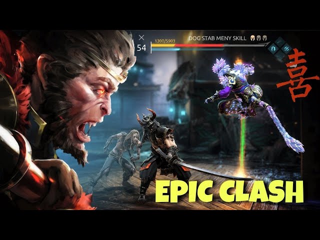 When MONKEY KING Meets SHOGUN 🔥| Ranked Experience | Shadow Fight 4 Arena
