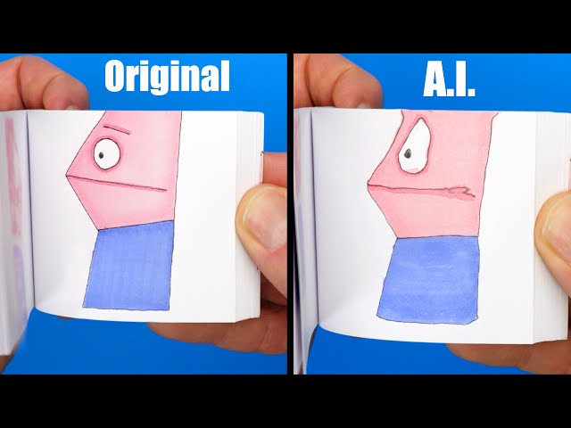 I made 60fps Flipbooks using A.I.