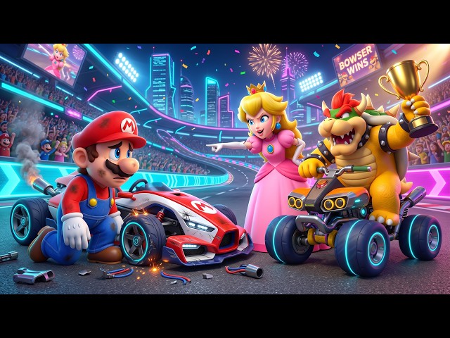 Peach Abandoned Mario After He Lost… Then His Comeback Shocked Everyone! 😱🏎️🔥
