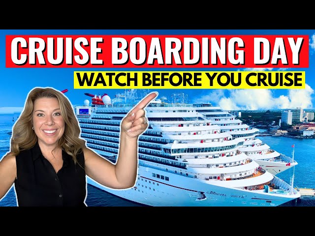 27 Boarding Day Tips First Time Cruisers Need to Know in 2026