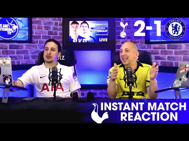 TOTTENHAM BEAT CHELSEA WITH 10 MEN! 🤯 [Spurs 2-1 Chelsea]
