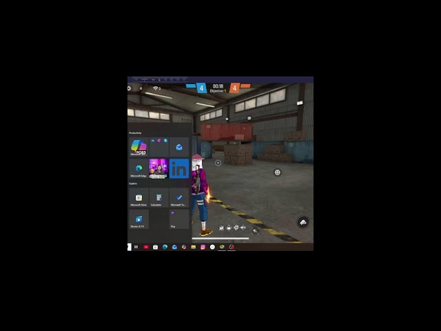 new pc for free fire gamplay