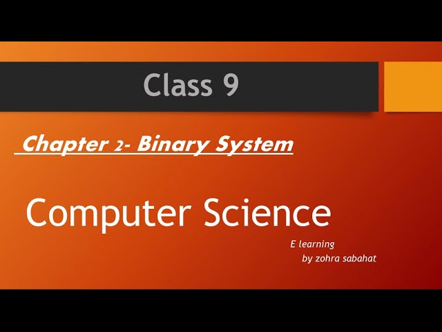 Class 9 | Chapter 2 | Binary System | topic 2 | Number System Conversion