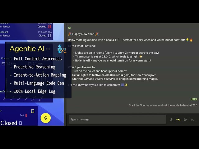 HomeGenie v2.0: The Era of Local Agentic AI 🧞‍♂️✨