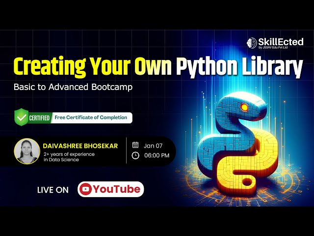 Creating Your Own Python Library – Basic to Advanced Bootcamp