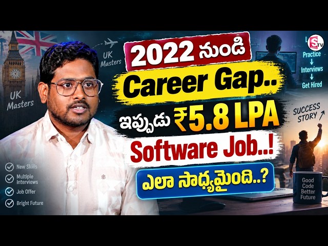 Codegnan : Career Gap to ₹5.8 LPA Software Job | Real Student Success Story |SumanTV Anchor Nagaraju