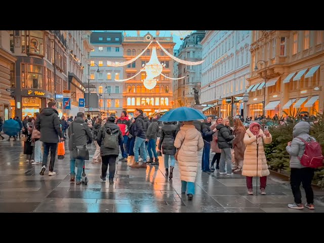 Vienna Walk in City Center | 4K HDR