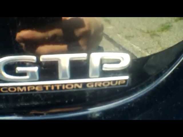 04-08 Pontiac Grand Prix - Various Trims Explained