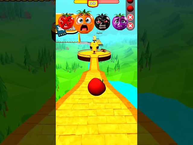 🔥 Going Ball || Level 317 😱 Can I Complete It? 🎮 #goingballs #youtubeshorts