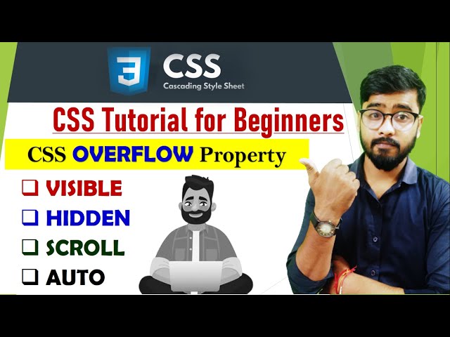 CSS Overflow Property | Visible | Hidden | Scroll | Auto | CSS Tutorial for Beginners in [Hindi]