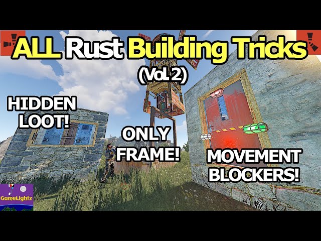 Ultimate RUST Building Trick Compilation (Vol. 2) - 2022
