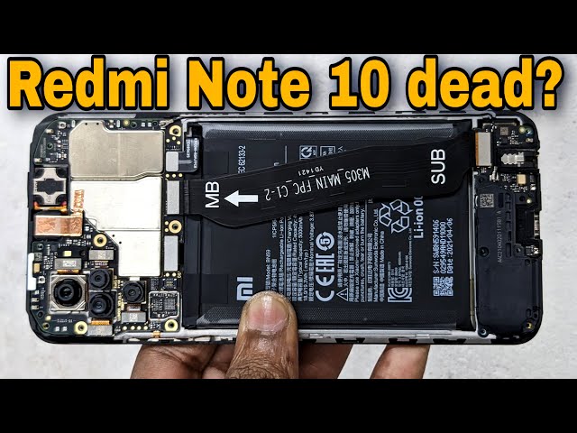 Redmi Note 10 Dead Phone repair | Redmi note 10 Pro dead solution