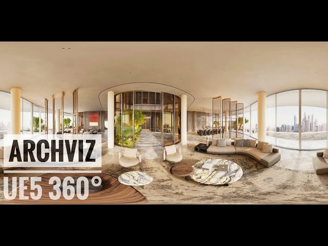 360°  Video | Archviz Unreal Engine 5 | (Recommended to watch on your phone)