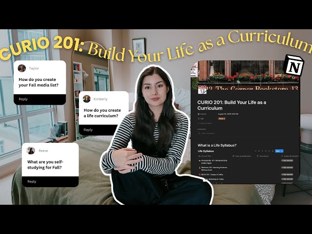 Build Your Dream Life Curriculum : Fall Syllabus