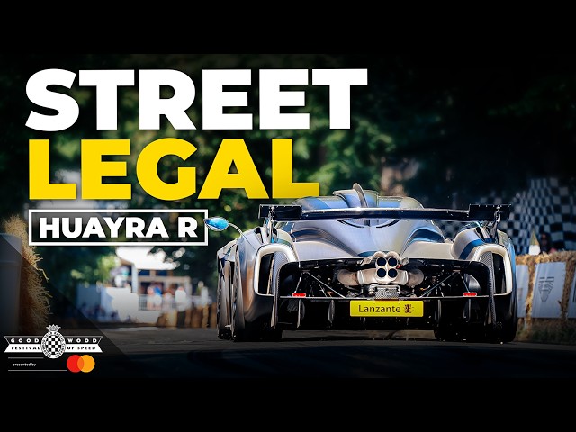 PURE SOUND | V12 screaming banshee | Pagani Huayra R by Lanzante | FOS