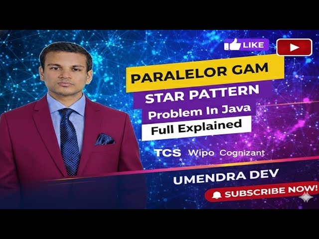 Parallelogram star pattern in java  #Pattern #problem 