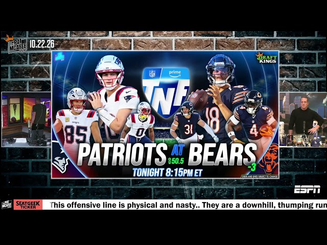 The Pat McAfee Show Live From NFL Network Studios | Thursday October 22nd 2026