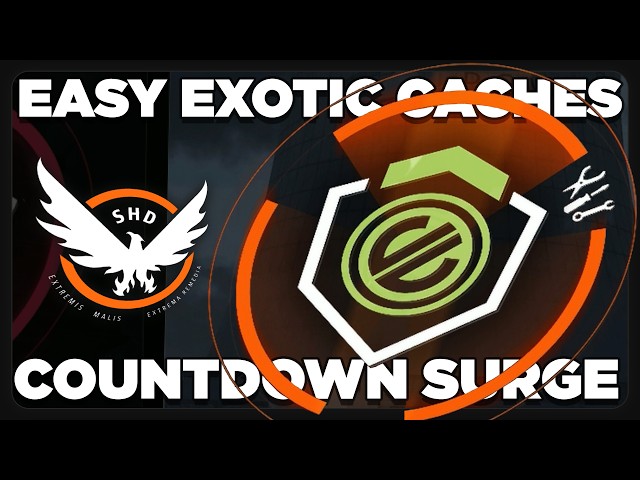 Easy Exotic Caches ~ Countdown Surge is BACK | Event Tips & Tricks | The Division 2