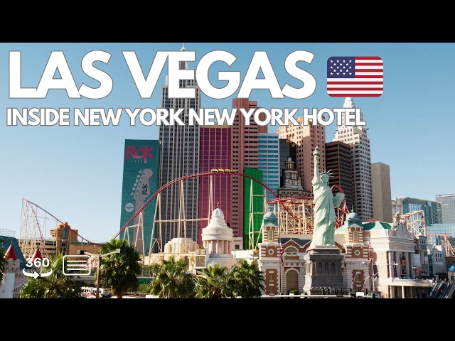 New York-New York Las Vegas 360° | Step Inside This Iconic Strip Hotel