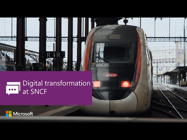 Digital transformation at SNCF