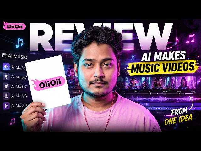 AI Just Made Music Videos WAY Too Easy! 🤯 | OiiOii.AI MV