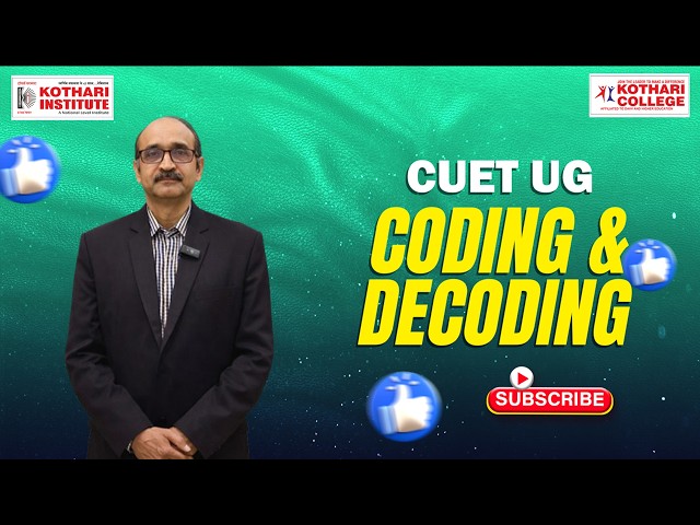 Coding and Decoding Tricks | Logical Reasoning | kothari college ll KSN ll