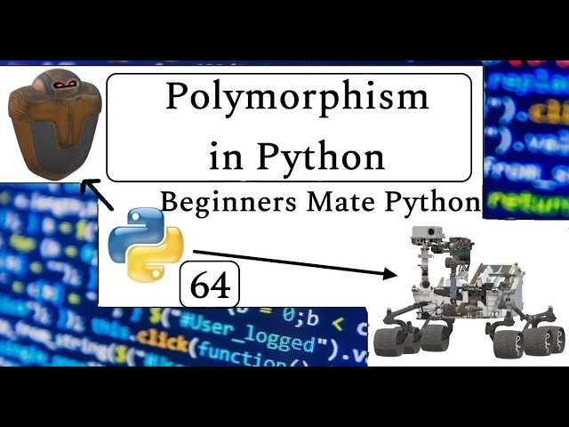 Polymorphism in Python | Beginners Mate Python | #64