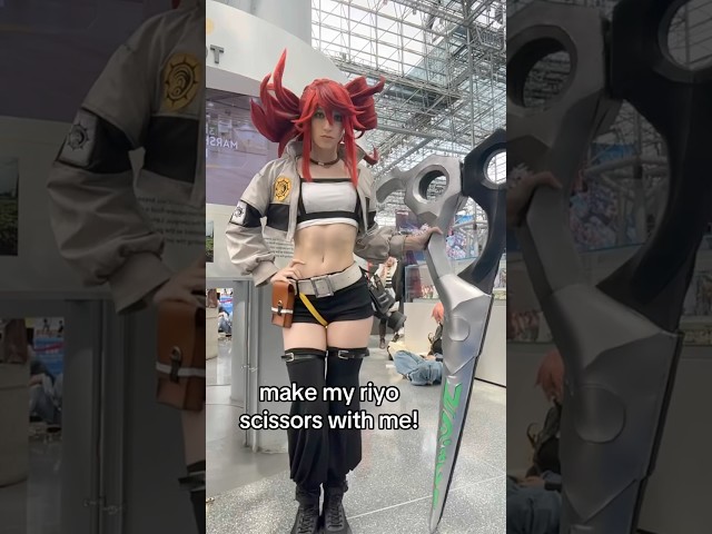 full tut on my channel :3 #cosplay #anime #tutorial #propmaking #riyoreaper #riyo #enjin #zanka