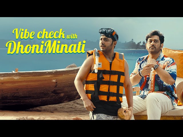 Dhoni and CarryMinati Explore Hotels by Vibe | Cleartrip