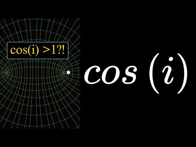 Why cos(i) Is Bigger Than 1 (and It’s Not a Mistake)