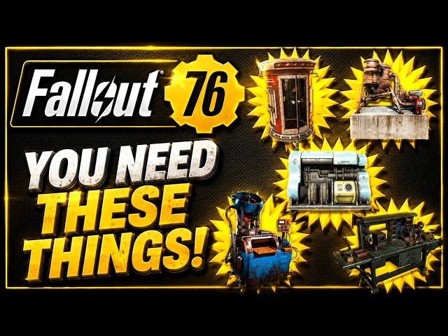 Camp Essentials (Everything You Need) - Fallout 76