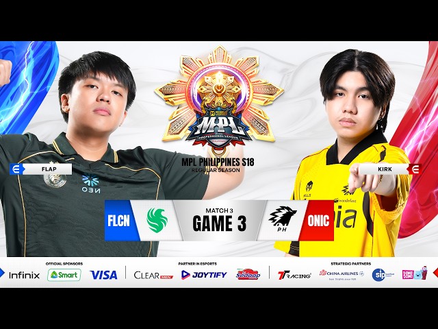 MPL PH S18 - W6D2 - FLCN VS ONIC GAME 3